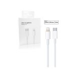 Καλώδιο DATA/CHARGING συμβατό με Apple 4GN33Z/A - USB C Lightning, 96W, 4.7A, 1m - λευκό