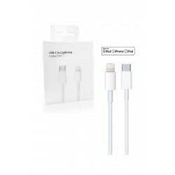 Καλώδιο DATA/CHARGING συμβατό με Apple 4GN33Z/A - USB C Lightning, 96W, 4.7A, 1m - λευκό