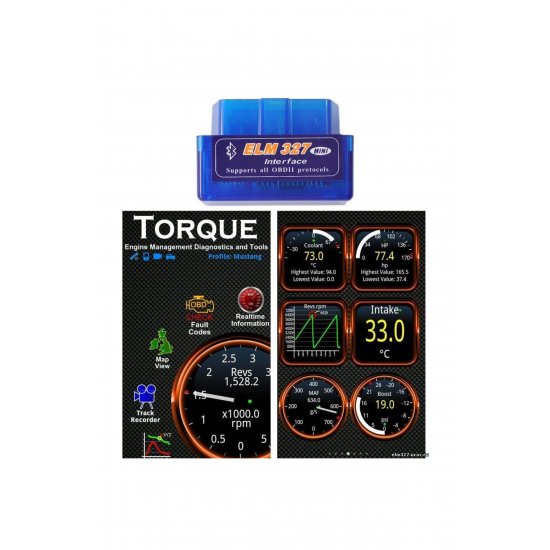 Δοκιμαστής αυτοκινήτου / Διάγνωση μέσω Bluetooth Multibrand Mini OBD 2 VS.2019
