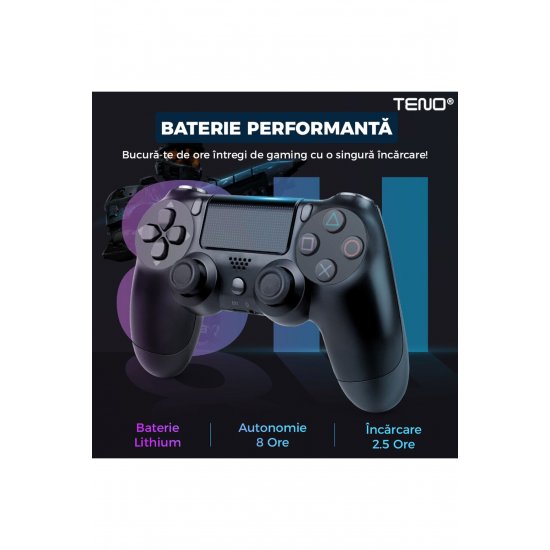 Ασύρματο χειριστήριο για κονσόλα, συμβατό Ps4/Ps5/Xbox/Switch/Pc, Γκρι