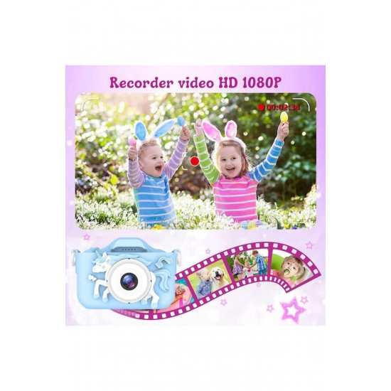VarioShop® Digital Camera for Kids, Διπλή κάμερα, Πολλαπλά εφέ, Παιχνίδια, 12MP, 1920 x 10
