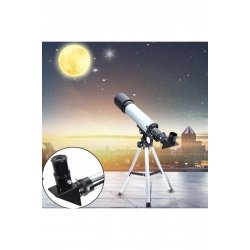 Αστρονομικό τηλεσκόπιο 360mm, γρήγορη εστίαση, 90 πρίσματα, H20/H6, τρίποδο αλουμινίου, ασημί