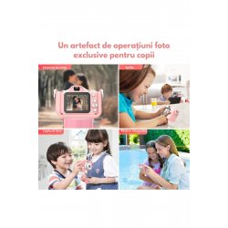VarioShop® Παιδική κάμερα, βίντεο, παιχνίδια, μουσική, κάρτα SD 32 GB 1080P HD, 2,0 ίντσες, 600 mA