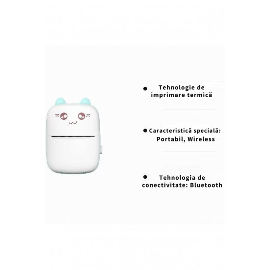 ® Mini θερμικός εκτυπωτής, με 15 ρολά θερμικού χαρτιού, Bluetooth, συμβατός με Ios ® Mini θερμικός εκτυπωτής, με 15 ρολά θερμικού χαρτιού, Bluetooth, συμβατός με Ios
