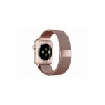 Λουράκι για Apple Watch, Milanese Loop, ανοξείδωτο ατσάλι, ροζ χρυσό - 38/40/41 mm
