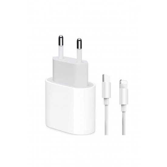 Σετ φορτιστή Συμβατό με Apple LQT, USB-C 25W Fast Charger και USB-C Lightning Cable