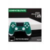 Ασύρματο χειριστήριο Macvi® Doubleshock 4 για PS4, PS TV, PS Now, Πράσινο με δόνηση