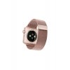 Λουράκι για Apple Watch, Milanese Loop, Ανοξείδωτο ατσάλι, Rose Gold - 44/45/46/49 mm
