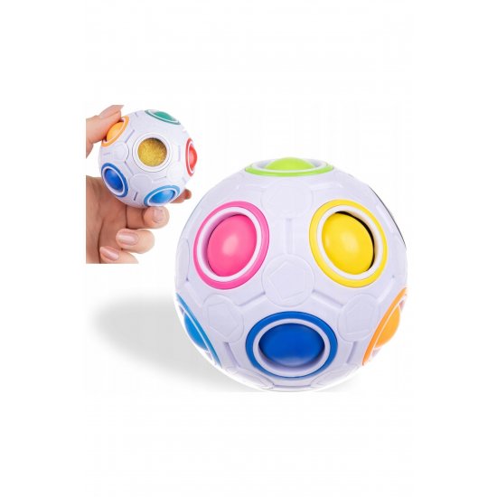 Anti-stress fidget ball, χρωματιστές μπάλες, πολύχρωμες, διεγείρει τη λογική, την προσοχή