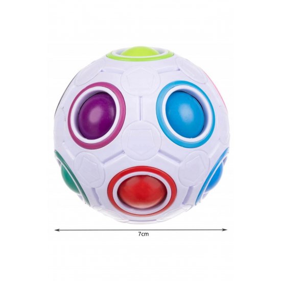 Anti-stress fidget ball, χρωματιστές μπάλες, πολύχρωμες, διεγείρει τη λογική, την προσοχή