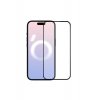 Γυάλινη μεμβράνη για iPhone 16 Pro, πλήρης οθόνη, μαύρες άκρες