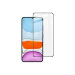 Μεμβράνη από σκληρυμένο γυαλί για Samsung Galaxy S25, Αντικραδασμικό, Πλήρης Οθόνη, Μαύρες άκρες