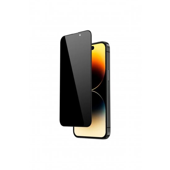 Privacy Glass Film Συμβατό με το iPhone 15 Pro, κατά των δακτυλικών αποτυπωμάτων