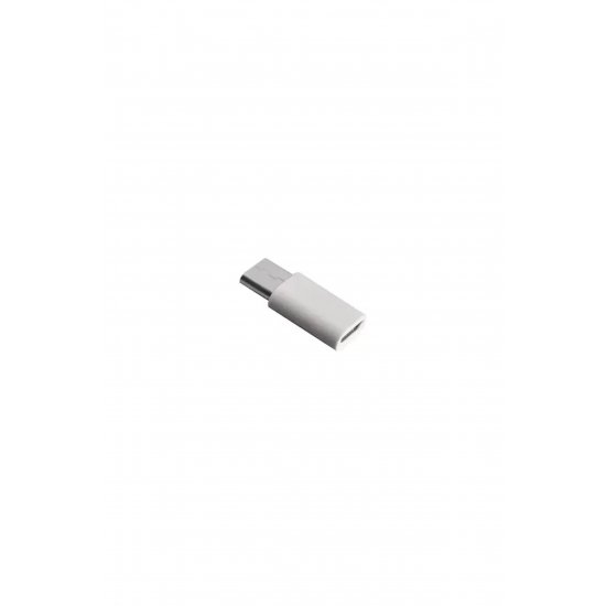 Προσαρμογέας MicroUSB σε Type-C, SmartGSM, Λευκό