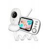 Hellokid Opti 3.5 Wifi Baby Monitor με Nightvision HD, 360 Monitoring, Vox Mode, 8 Songs, White