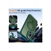 Θήκη προστασίας κάμερας για iPhone 16 Pro Max, χρωματιστές άκρες, πράσινο