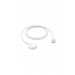 Ασύρματος φορτιστής για Apple Watch 1/2/3/4/5/6/SE, 1m, Λευκό