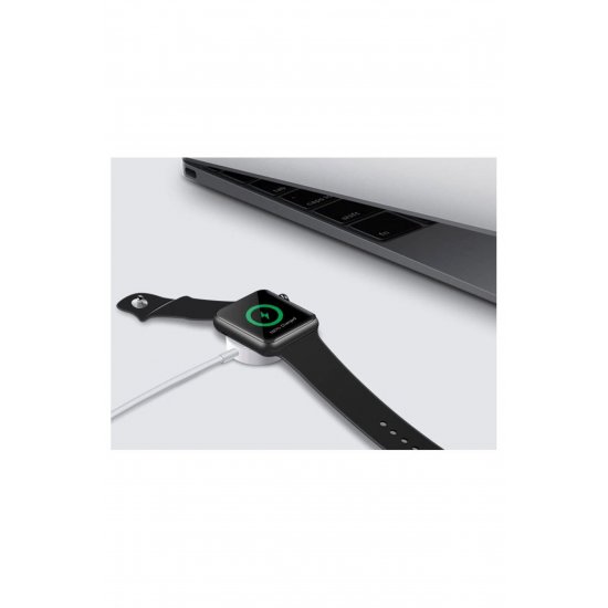 Ασύρματος φορτιστής για Apple Watch 1/2/3/4/5/6/SE, 1m, Λευκό