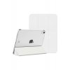 Προστατευτική θήκη για iPad 10 2022/2024, iPad 11 2025, Μοντέλο βιβλίου, Πτυσσόμενη για βάση, Λευκό