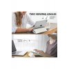 Προστατευτική θήκη για iPad 10 2022/2024, iPad 11 2025, Μοντέλο βιβλίου, Πτυσσόμενη για βάση, Λευκό