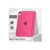 Προστατευτική θήκη για iPad 10 2022/2024, iPad 11 2025, Μοντέλο βιβλίου, Αναδιπλούμενη για βάση, Ροζ