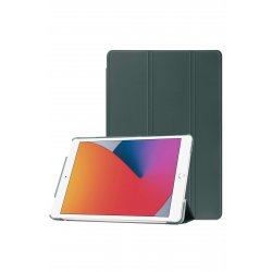 Προστατευτική θήκη, iPad 5/6, iPad 2017/2018, iPad Air 1/2, 9,7 ιντσών, Μοντέλο βιβλίου, Σκούρο πράσινο