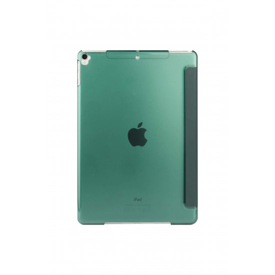 Προστατευτική θήκη, iPad 5/6, iPad 2017/2018, iPad Air 1/2, 9,7 ιντσών, Μοντέλο βιβλίου, Σκούρο πράσινο