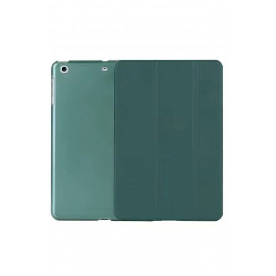 Προστατευτική θήκη, iPad 5/6, iPad 2017/2018, iPad Air 1/2, 9,7 ιντσών, Μοντέλο βιβλίου, Σκούρο πράσινο