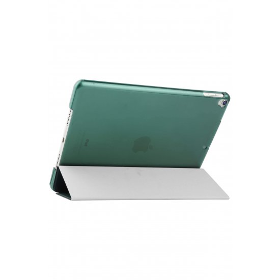 Προστατευτική θήκη, iPad 5/6, iPad 2017/2018, iPad Air 1/2, 9,7 ιντσών, Μοντέλο βιβλίου, Σκούρο πράσινο