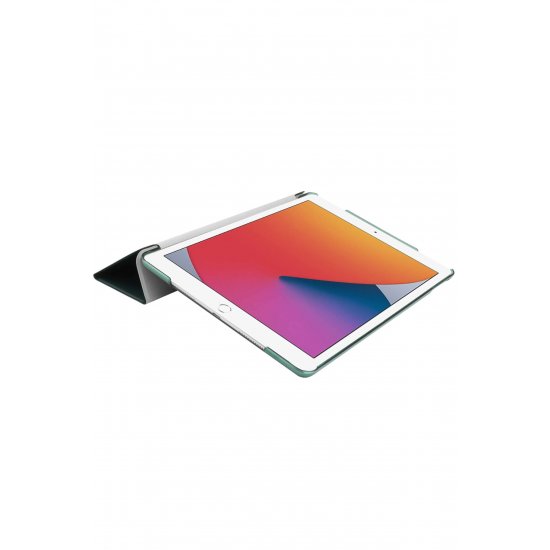 Προστατευτική θήκη, iPad 5/6, iPad 2017/2018, iPad Air 1/2, 9,7 ιντσών, Μοντέλο βιβλίου, Σκούρο πράσινο