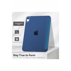 Προστατευτική θήκη για iPad 10 2022/2024, iPad 11 2025, Μοντέλο βιβλίου, Αναδιπλούμενη για βάση, Navy Blue