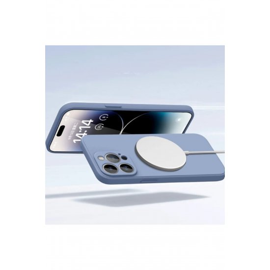 Θήκη MagSafe Smooth Guard, Για iPhone 16 Pro Max, Αντικραδασμική, Ασύρματη φόρτιση, Σιλικόνη, Navy Blue