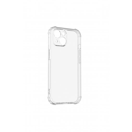 Προστατευτική θήκη για iPhone 15 Plus, Ultra Protection, Αντικραδασμικές γωνίες, Σιλικόνη, Διαφανές