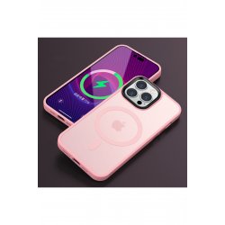 Θήκη MatteArmor, Magsafe Προφυλακτήρας, Συμβατό με iPhone 14 Pro Max, Αντικραδασμική, Ροζ Θήκη MatteArmor, Magsafe Προφυλακτήρας, Συμβατό με iPhone 14 Pro Max, Αντικραδασμική, Ροζ