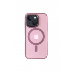 Θήκη με Magsafe Συμβατή με iPhone 15, MatteArmor, Αντικραδασμική, Ροζ