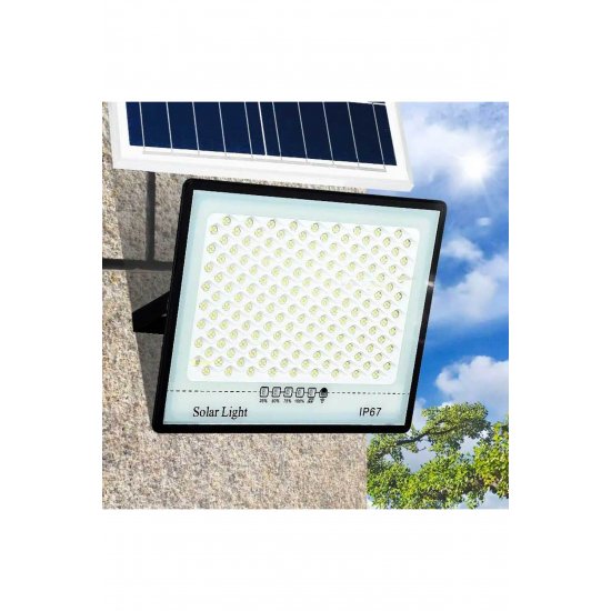 Ηλιακός προβολέας LED 200W, Complete Kit, Ip67, ElectroAZ