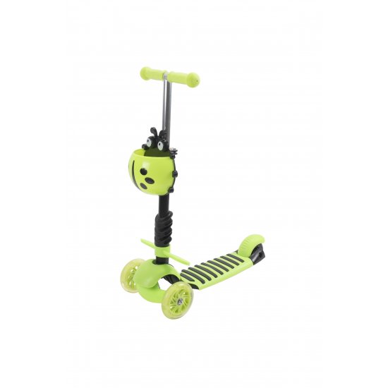 Smart Kid 5 σε 1 σκούτερ με φωτεινούς τροχούς, πράσινο Smart Kid 5 σε 1 σκούτερ με φωτεινούς τροχούς, πράσινο