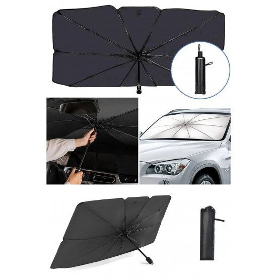 Automatic Vehicle Umbrella Summer Season Car Umbrella Συμβατή με όλα τα οχήματα