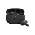 Ακουστικά JBL Wave Beam In-Ear, True Wireless, Bluetooth, βαθιά μπάσα, Θήκη φόρτισης, Μαύρο