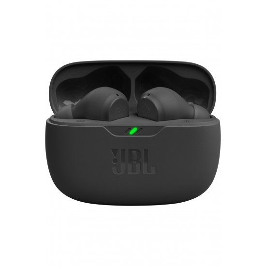 Ακουστικά JBL Wave Beam In-Ear, True Wireless, Bluetooth, βαθιά μπάσα, Θήκη φόρτισης, Μαύρο