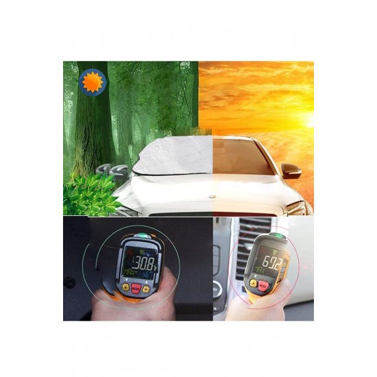 Auto Tarpaulin Αυτοκινήτο Παρμπρίζ Αυτοκινήτου Αντιηλιακό Αυτοκίνητο Αντηλιακό Αυτοκινήτου Συμβατό Αυτοκινήτου