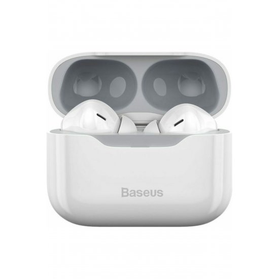 Ακουστικά SIMU S1 Pro in-ear Bluetooth Handsfree με θήκη φόρτισης Λευκή