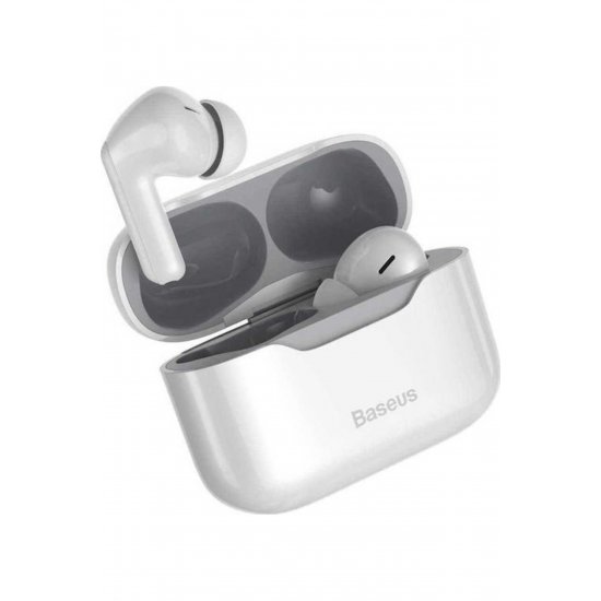 Ακουστικά SIMU S1 Pro in-ear Bluetooth Handsfree με θήκη φόρτισης Λευκή