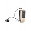 F920 In-ear Bluetooth Handsfree Ακουστικό Πέτο χρυσό