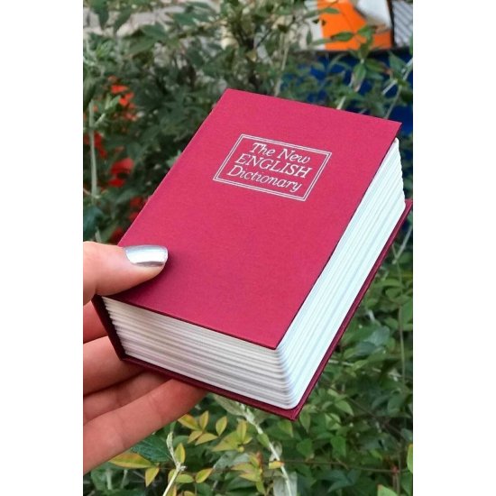Book Shaped Secret Safe Κουμπαράς 11,5 X 8 X 4,5 cm