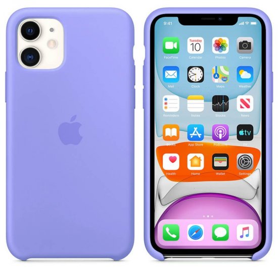 iPhone 11 Λιλά Θήκη Σιλικόνης iPhone 11 Λιλά Θήκη Σιλικόνης