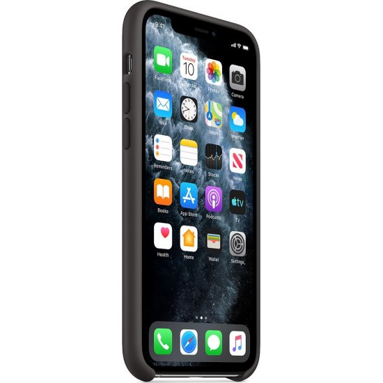 iPhone 11 Pro Μαύρη Θήκη Σιλικόνης iPhone 11 Pro Μαύρη Θήκη Σιλικόνης