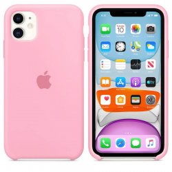 iPhone 11 Ροζ Θήκη Σιλικόνης