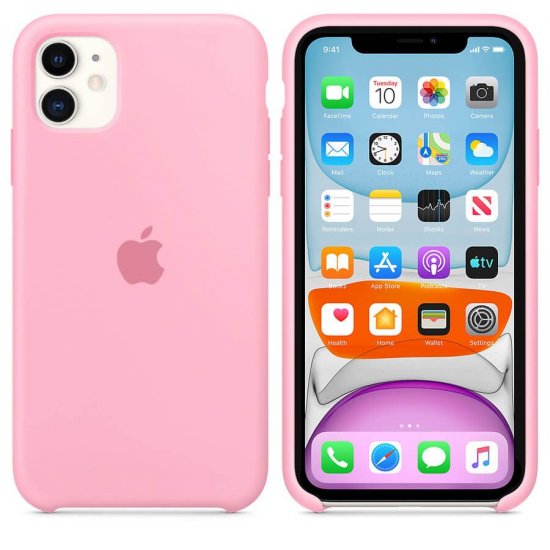 iPhone 11 Ροζ Θήκη Σιλικόνης iPhone 11 Ροζ Θήκη Σιλικόνης