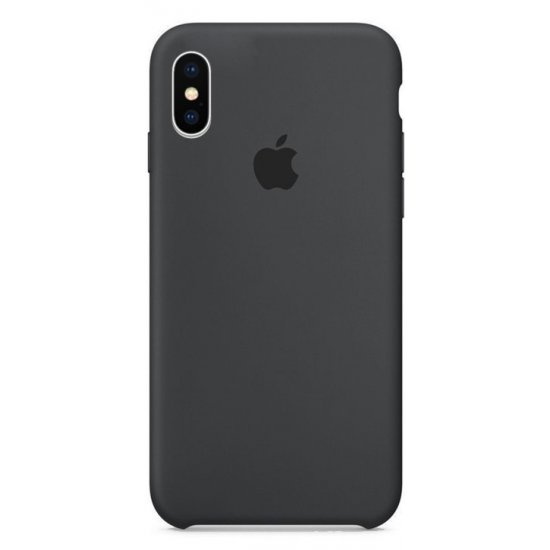 iPhone XS Max Γκρι Σκούρο Θήκη Σιλικόνης
